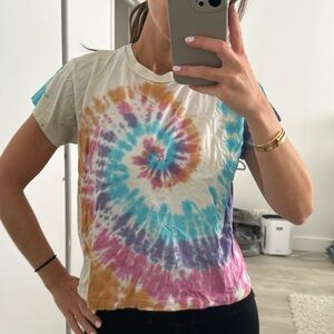 Rainbow tie dye Daydreamer t shirt!